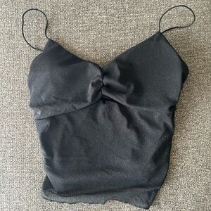 Chocolate Black Sparkle Camisole